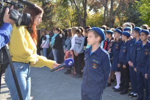 Патриотический митинг прошел в Братском саду города Астрахани 25 октября 2019 года